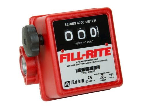 Medidor Mecánico Fill Rite 806-CL, 3 Dígitos, 76 LPM